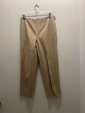 Piazza Sempione Audrey Straight-Fit Chino Pants - Beige